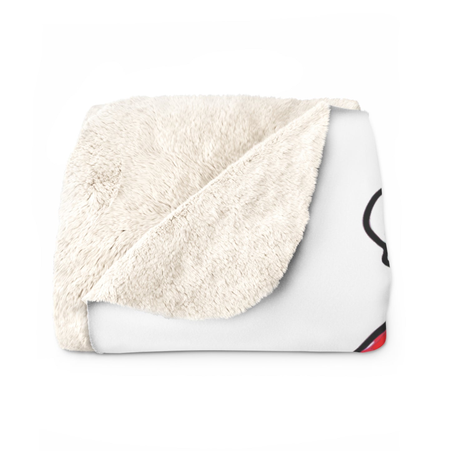 Snowcat Sherpa Fleece Blanket| 2 sizes, 100% polyester| Made to order