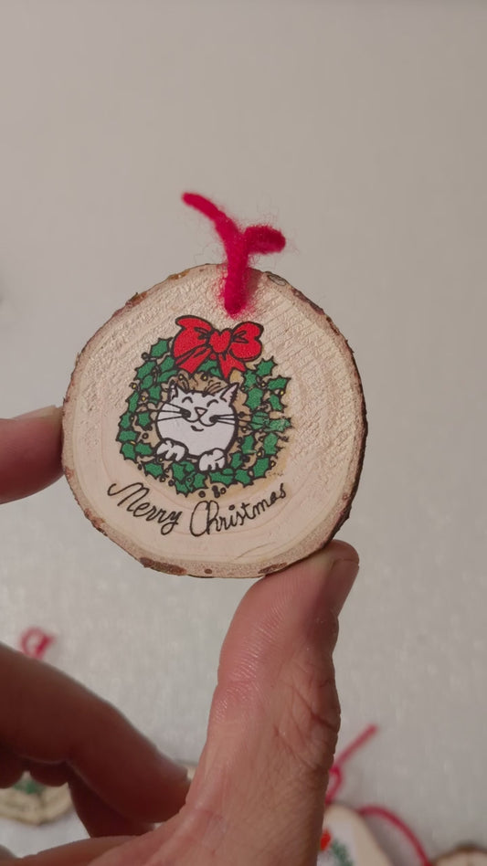 Christmas Tree Branch Ornaments